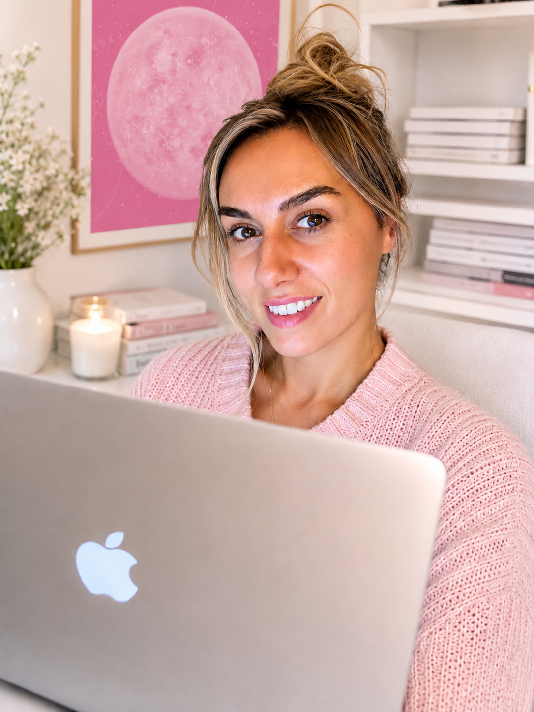 Ivaneta's office — a serene, light-filled space